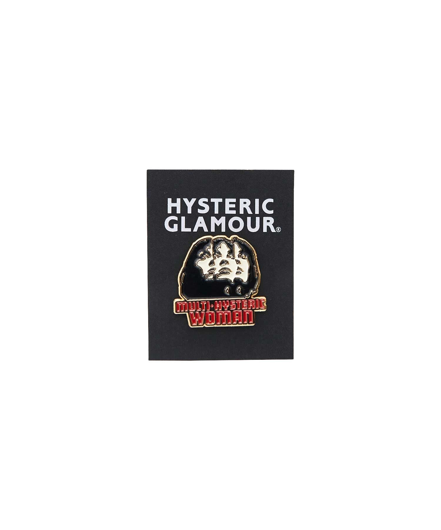 Multi Hysteric Woman Pin Badge