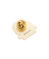 Multi Hysteric Woman Pin Badge