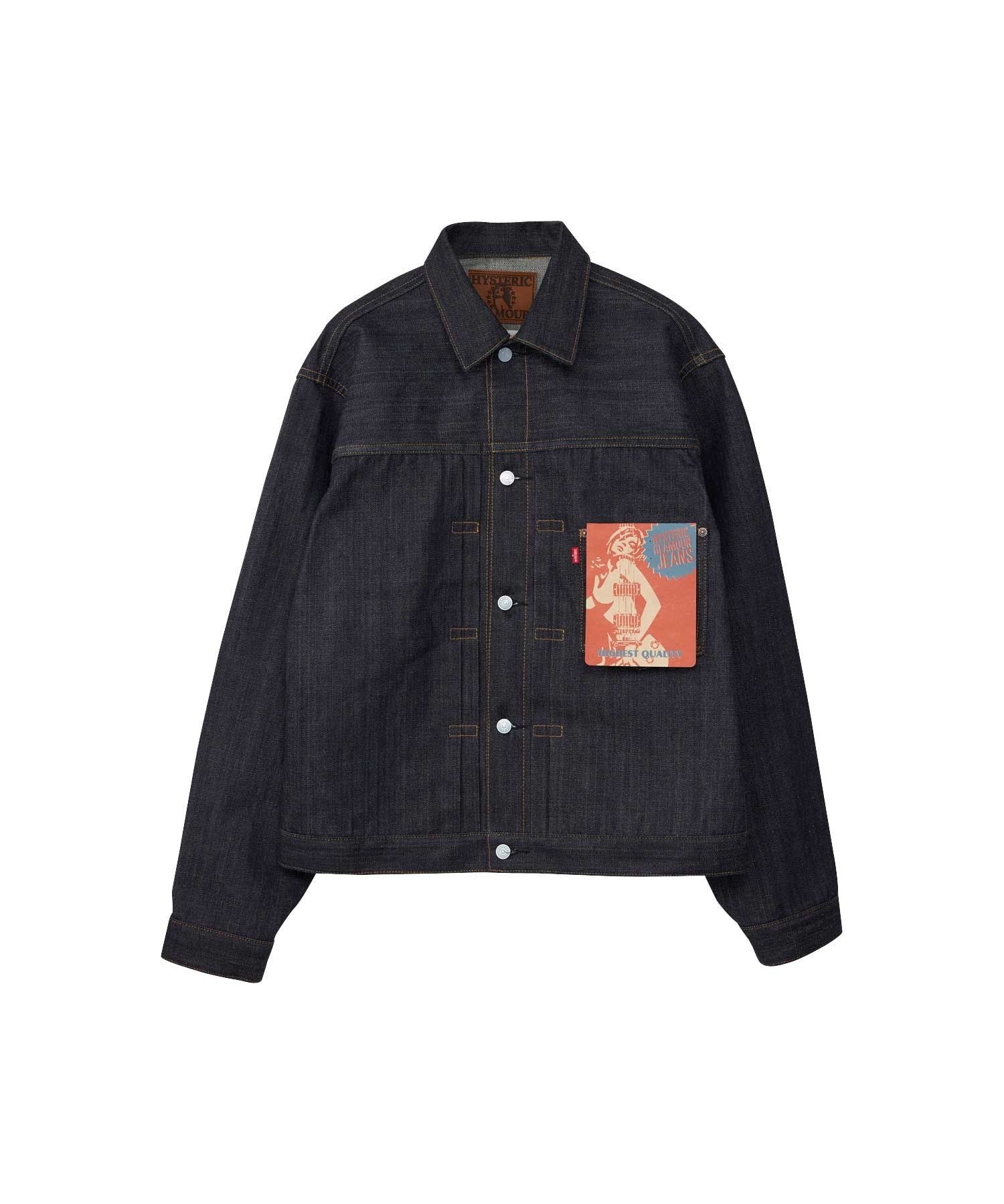 1ST TYPE Denim Jacket - Indigo Blue