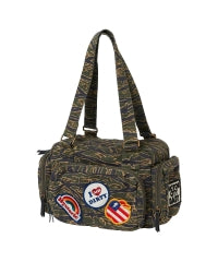 Patch Scratch Mini Boston Bag