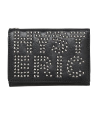 Logo Studs Tri-Fold Wallet