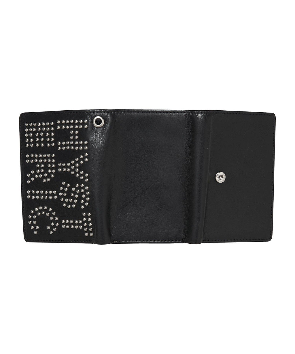 Logo Studs Tri-Fold Wallet