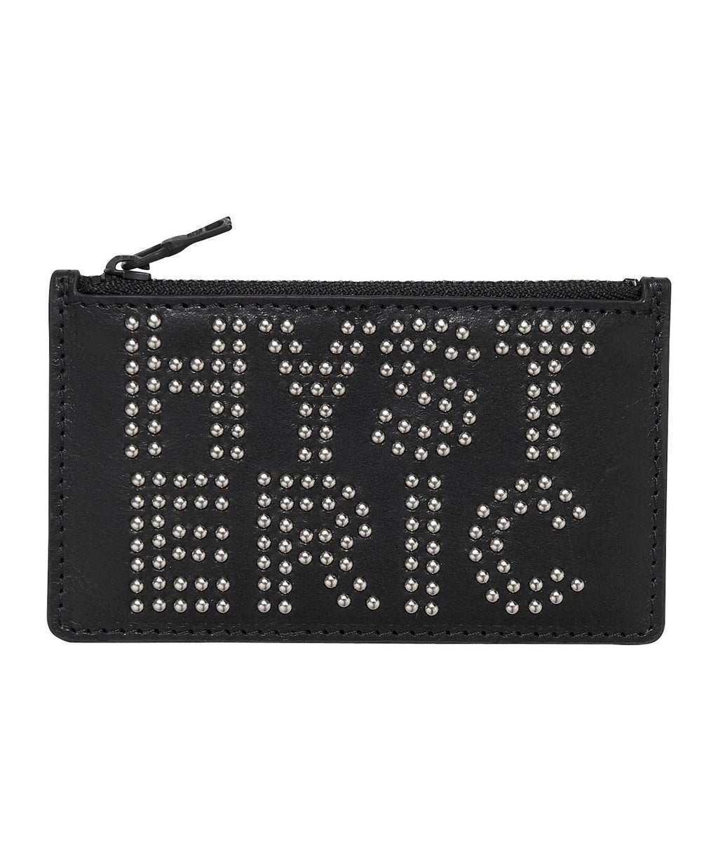 Logo Studs Fragment Case - Black