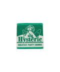 Guitar Girl Towel Handkerchief - Green
