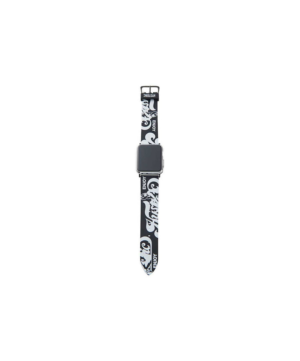 ENJOY HYSTERIC Apple Watch Silicone Band - Black