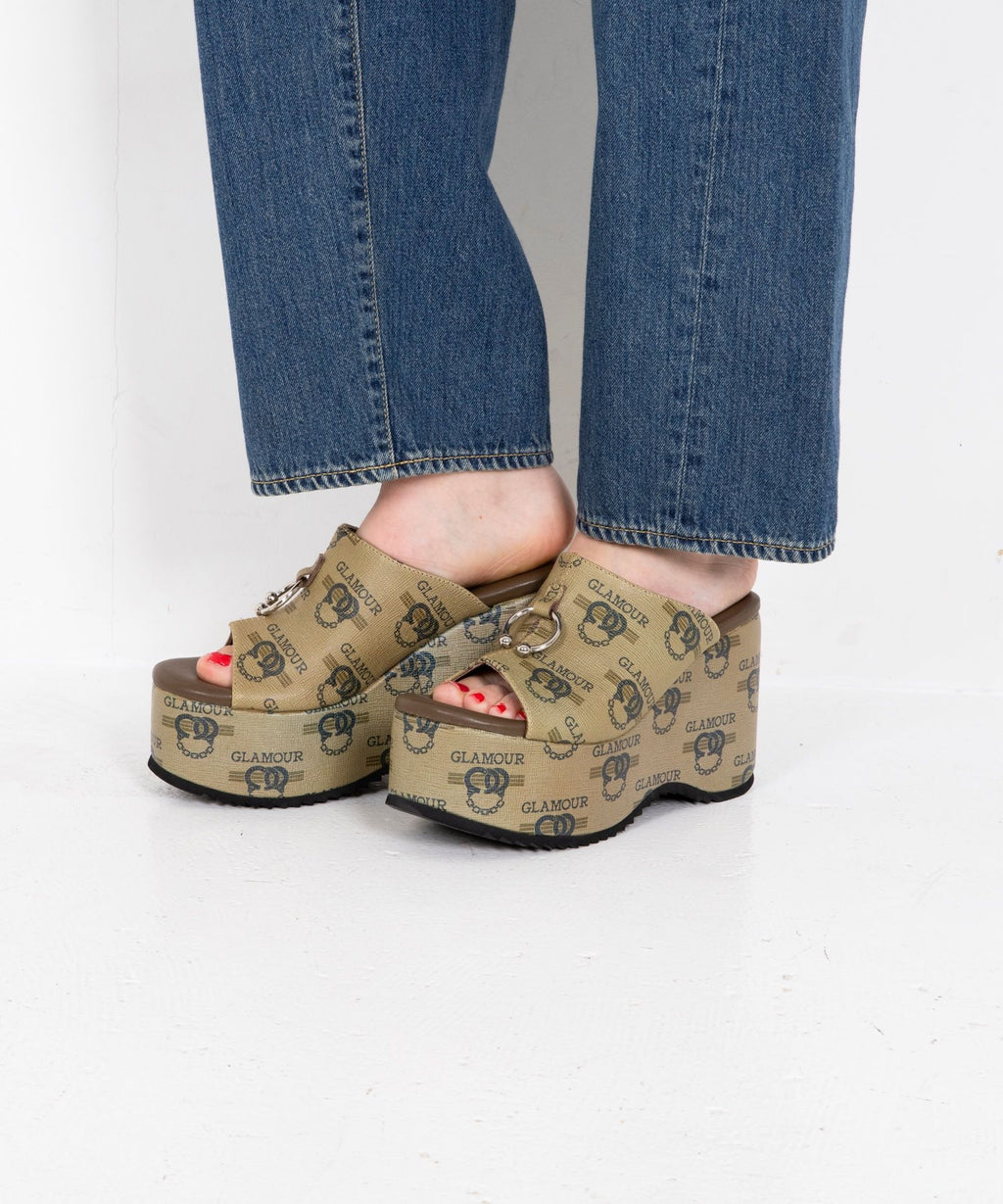 HG JAILBAIT Wedge Sole Sandal