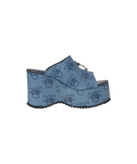 HG JAILBAIT Wedge Sole Sandal