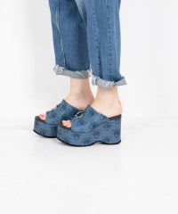 HG JAILBAIT Wedge Sole Sandal
