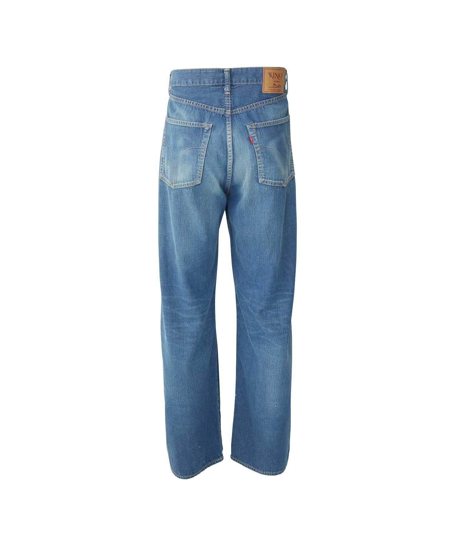 WAP Process Baggy Straight Denim Pants