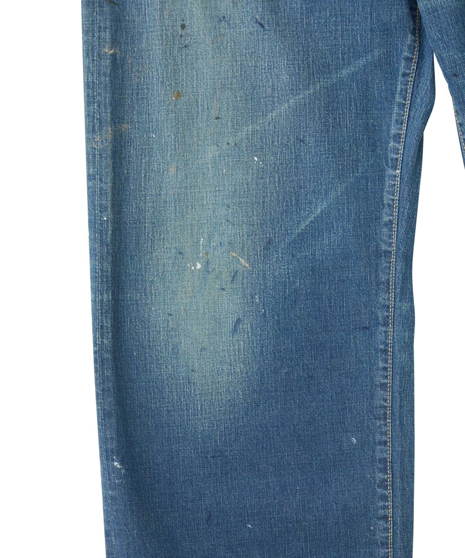 WAP Process Baggy Straight Denim Pants