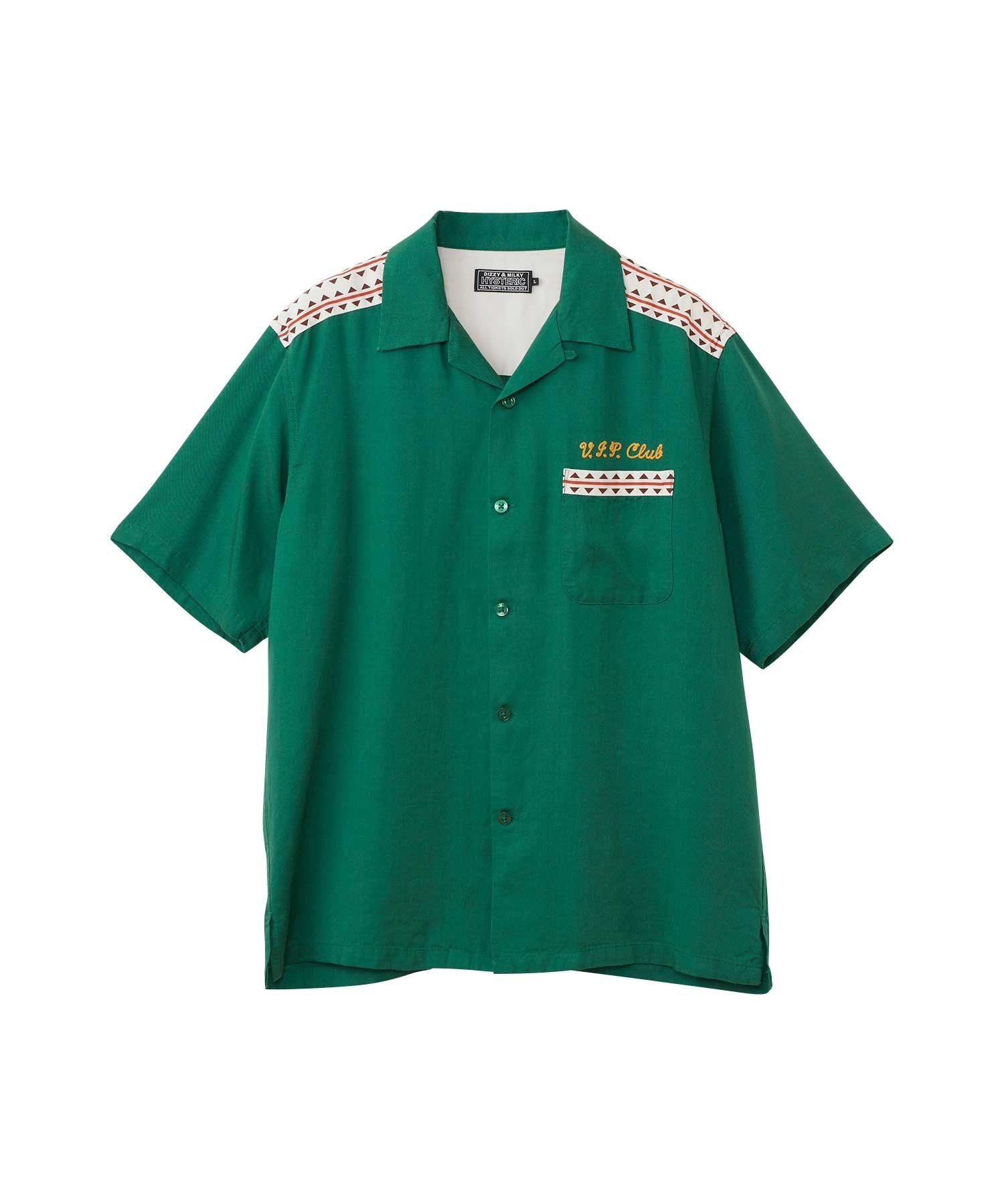 MONDO HYSTERIC Bowling Shirt - Green