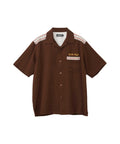 MONDO HYSTERIC Bowling Shirt - Brown