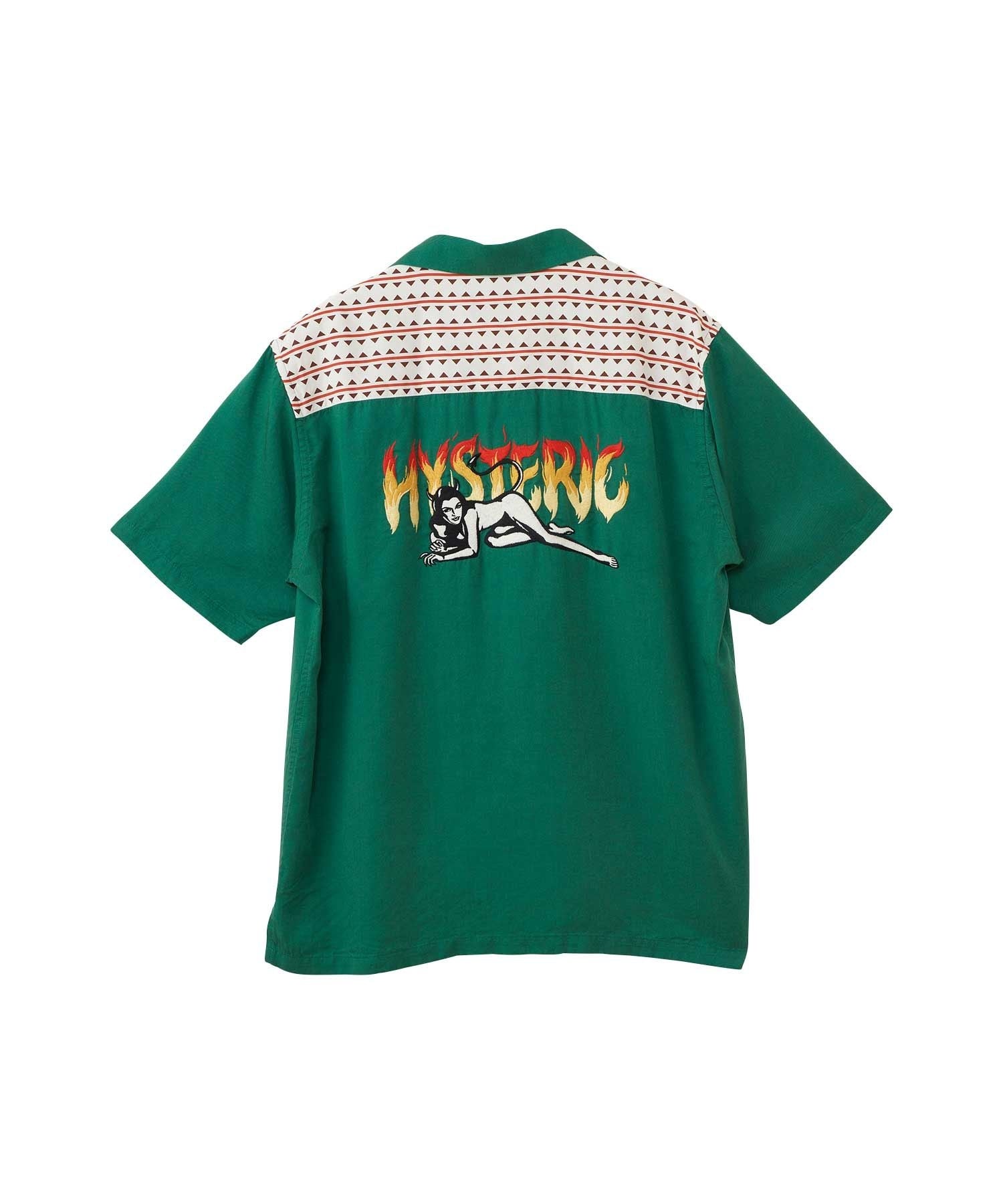 MONDO HYSTERIC Bowling Shirt