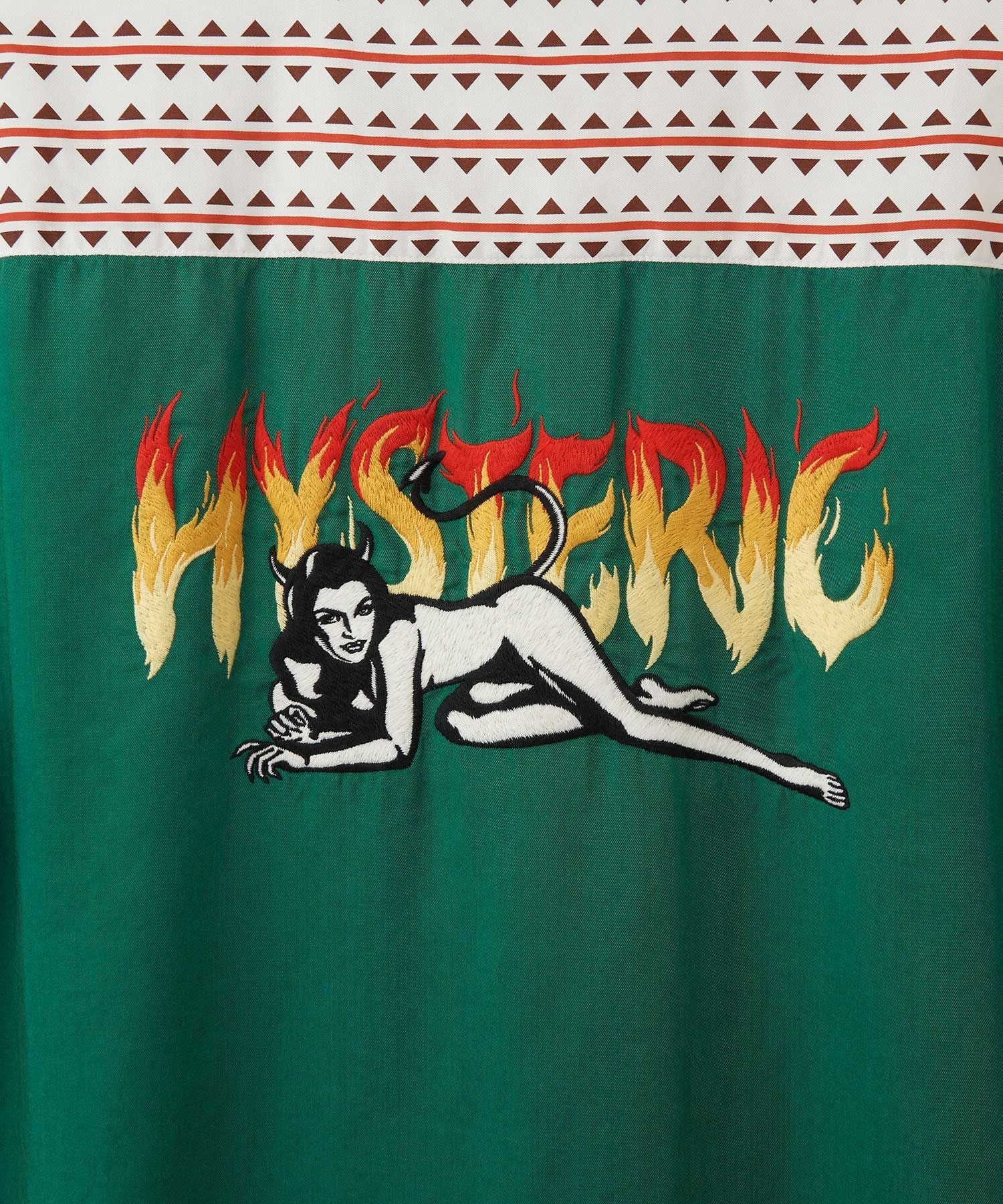 MONDO HYSTERIC Bowling Shirt