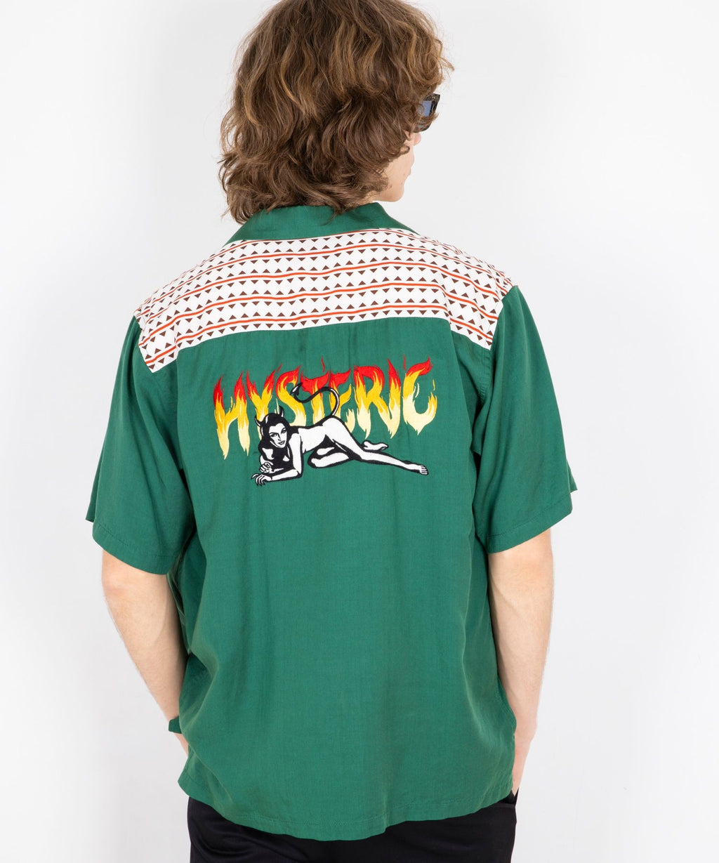 MONDO HYSTERIC Bowling Shirt