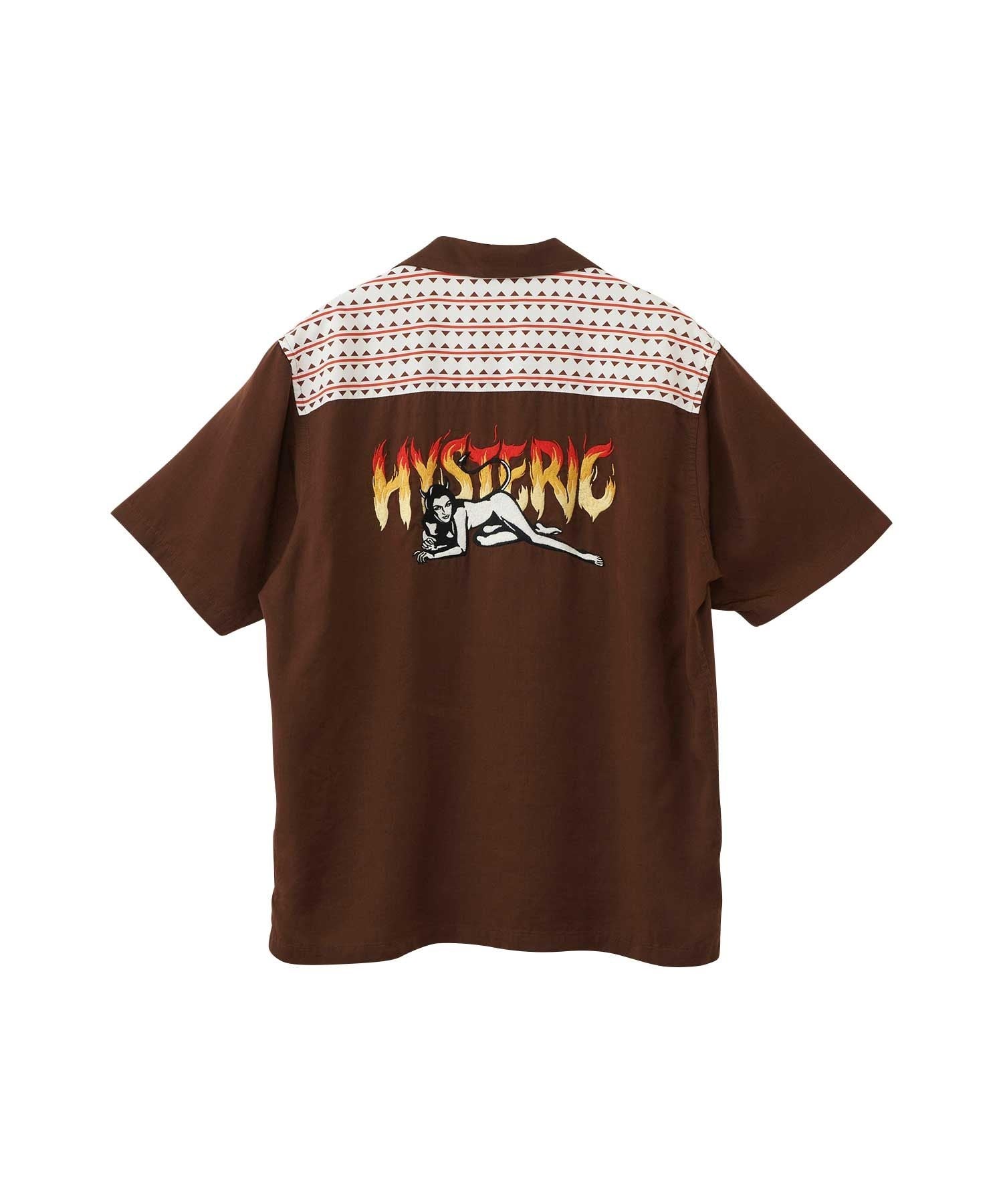 MONDO HYSTERIC Bowling Shirt