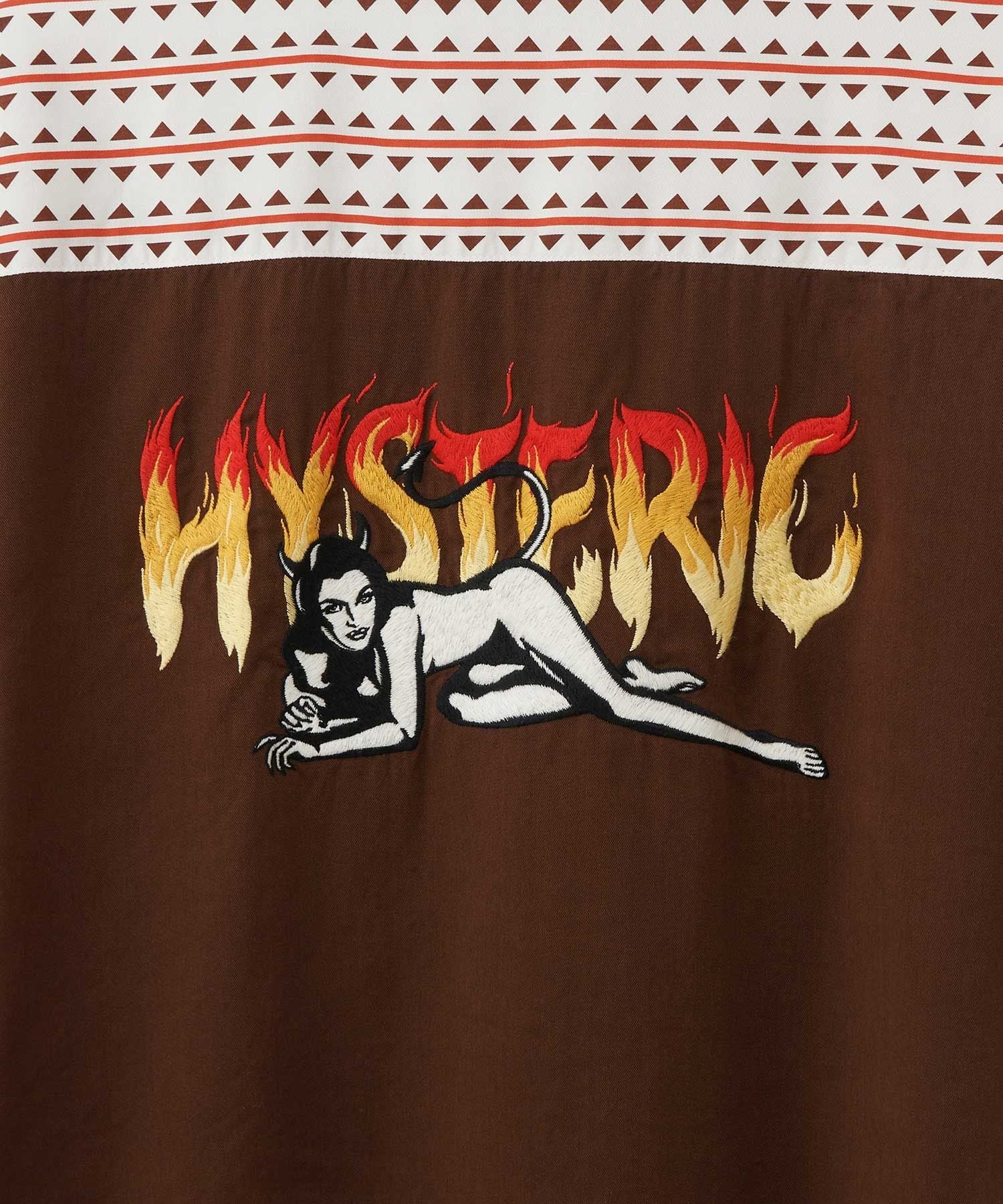 MONDO HYSTERIC Bowling Shirt