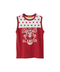 Fire Bear College Sleeveless - Red