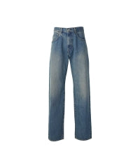 Loose Straight Denim Pants