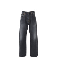 Loose Straight Denim Pants