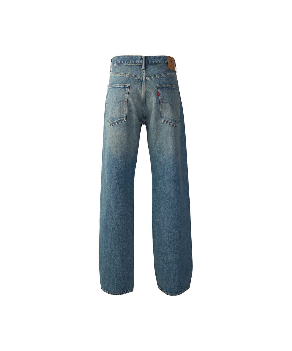 Loose Straight Denim Pants