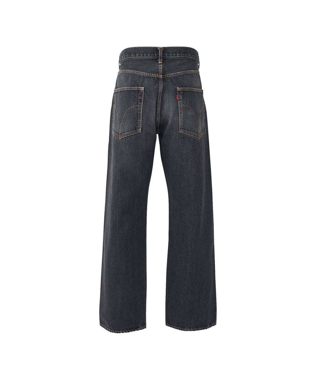 Loose Straight Denim Pants