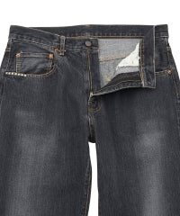 Loose Straight Denim Pants