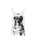 SMOKE ON THE WATER Camisole - White