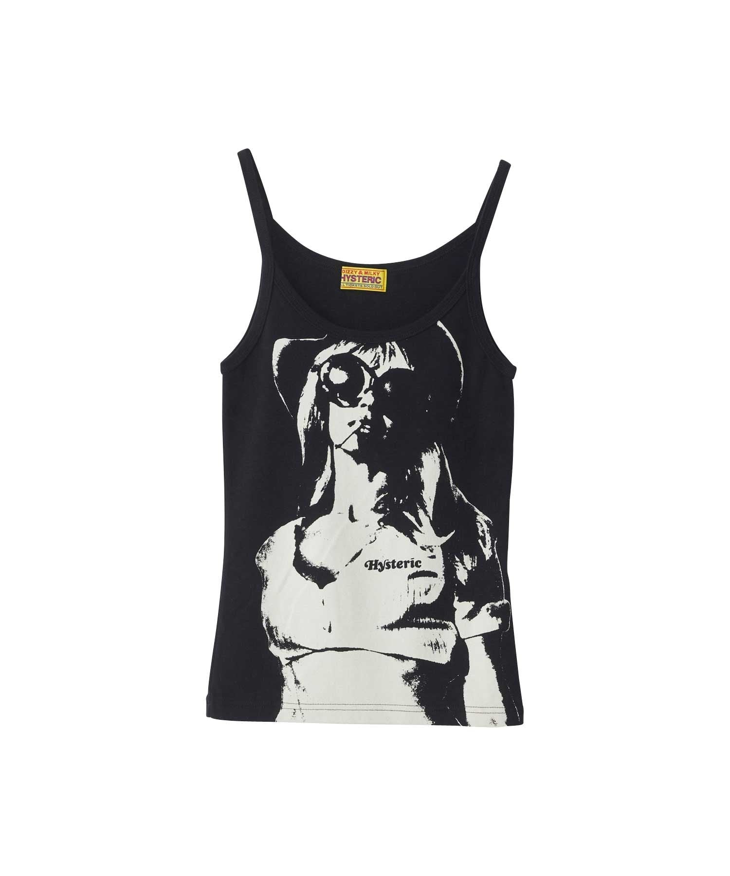 SMOKE ON THE WATER Camisole - Black