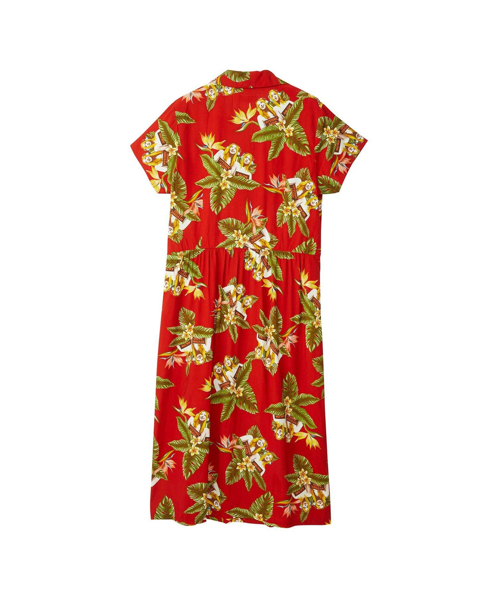 Tropic Channel Pattern Aloha One-Piece