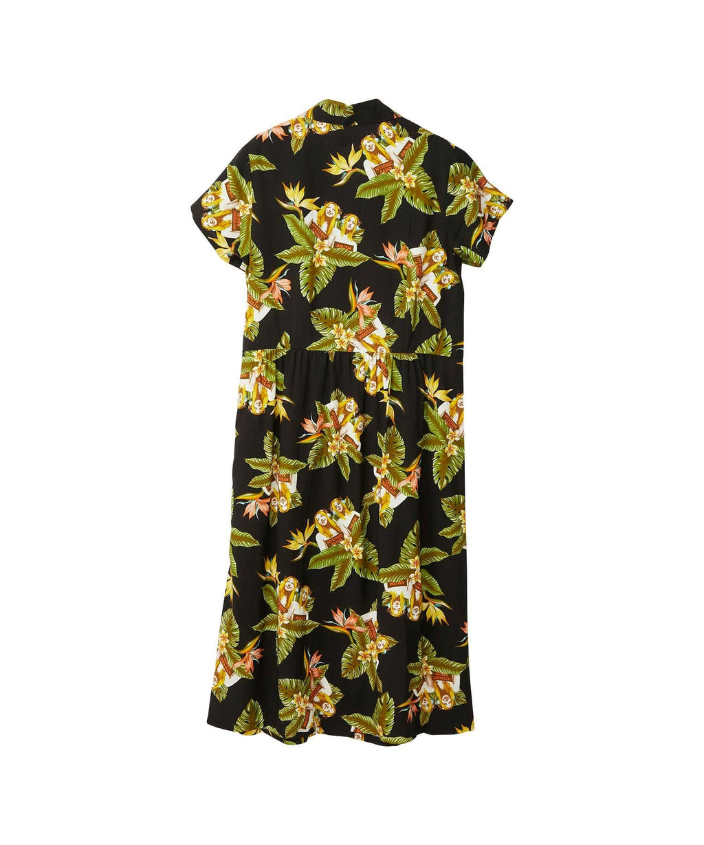 Tropic Channel Pattern Aloha One-Piece