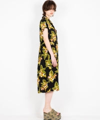 Tropic Channel Pattern Aloha One-Piece