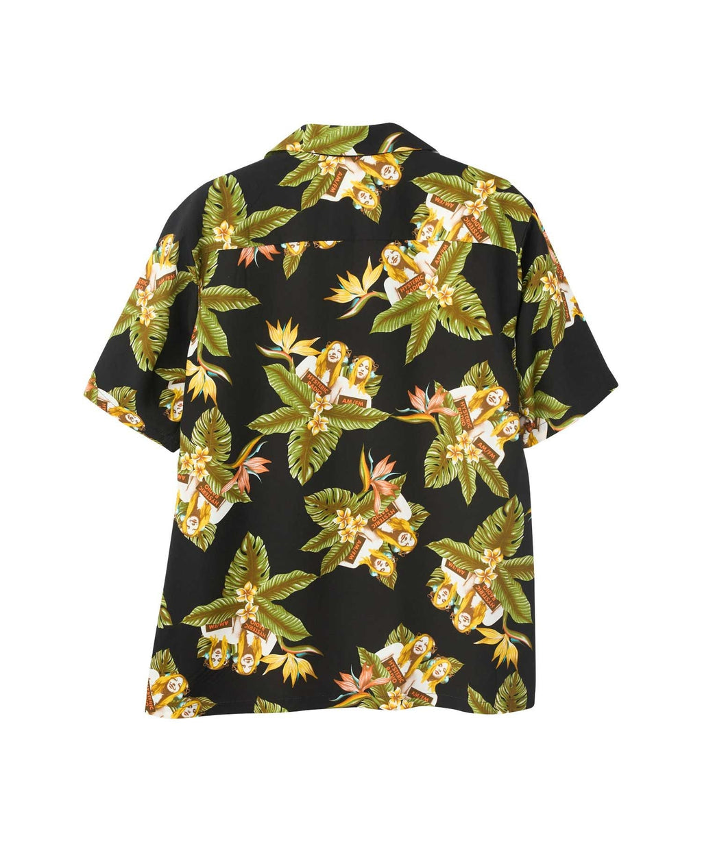 Tropic Channel Open Collar Shirt
