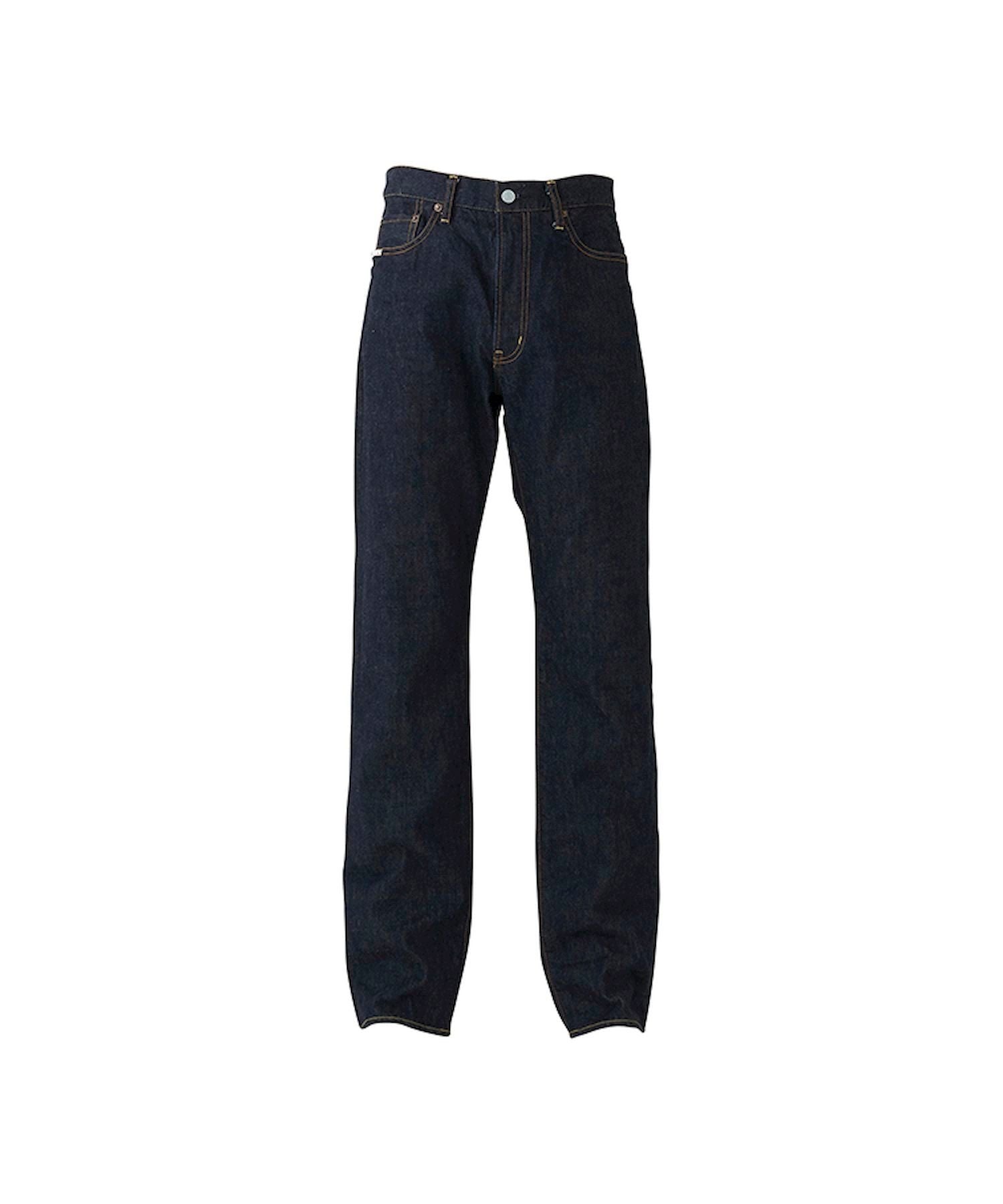 Straight Denim Pants - Light Indigo Blue