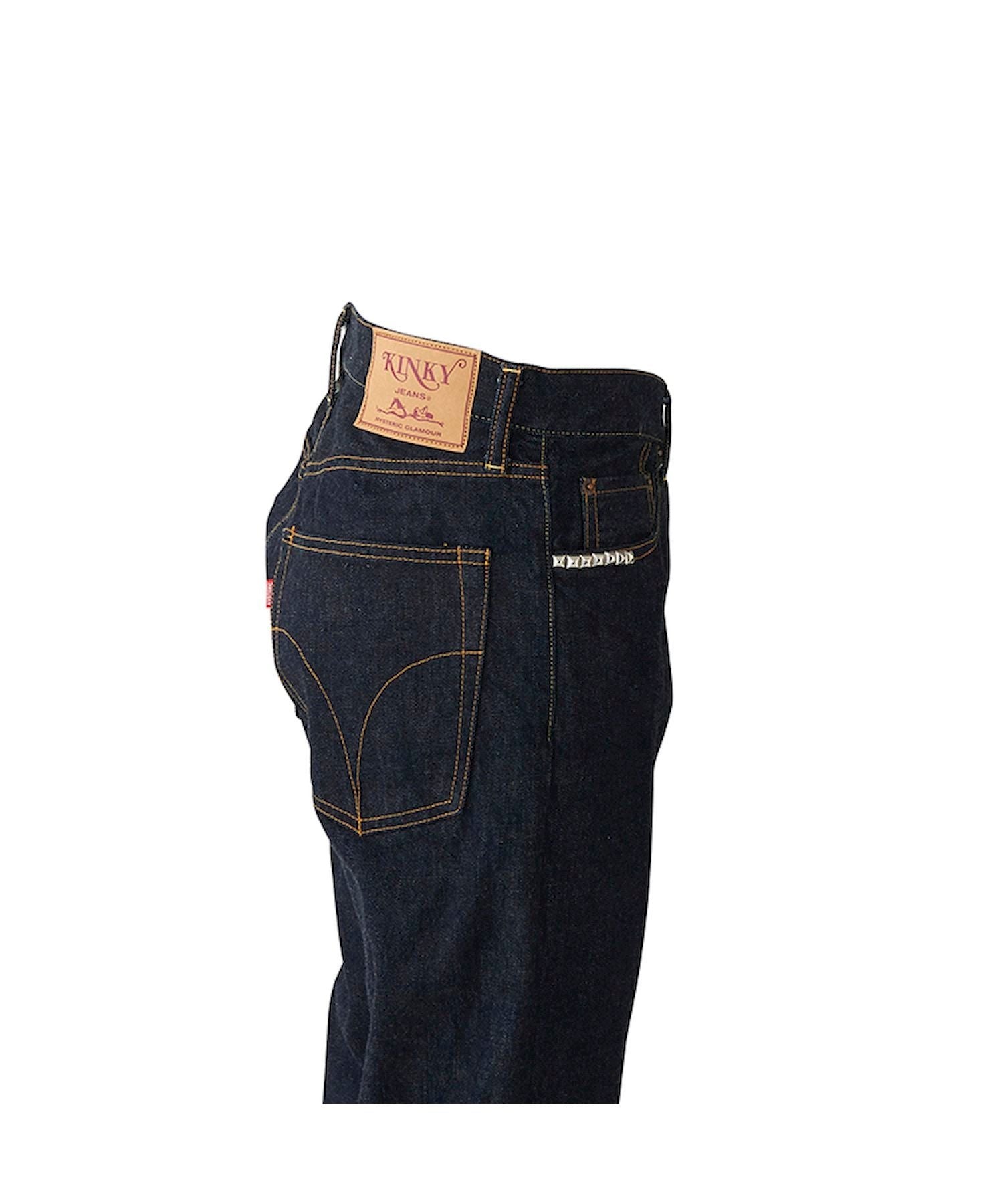 Straight Denim Pants