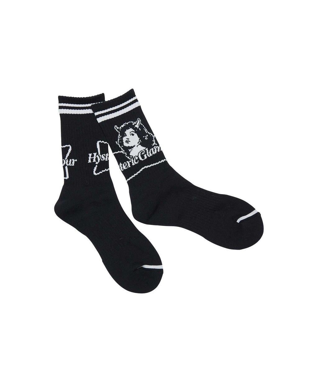 2TONE DEVIL WOMAN Sports Socks