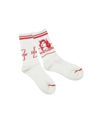 2TONE DEVIL WOMAN Sports Socks