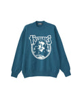 ENDLESS ROCK Knit Sweater - Blue