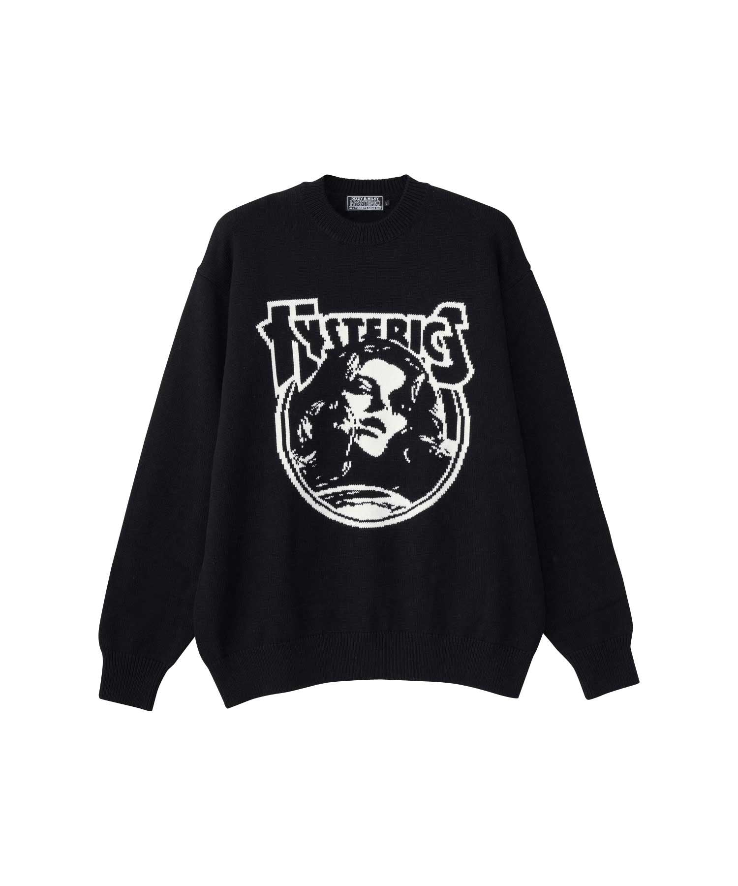 ENDLESS ROCK Knit Sweater - Black