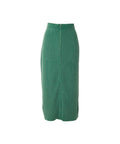 Speedster Front Zip Tight Skirt - green