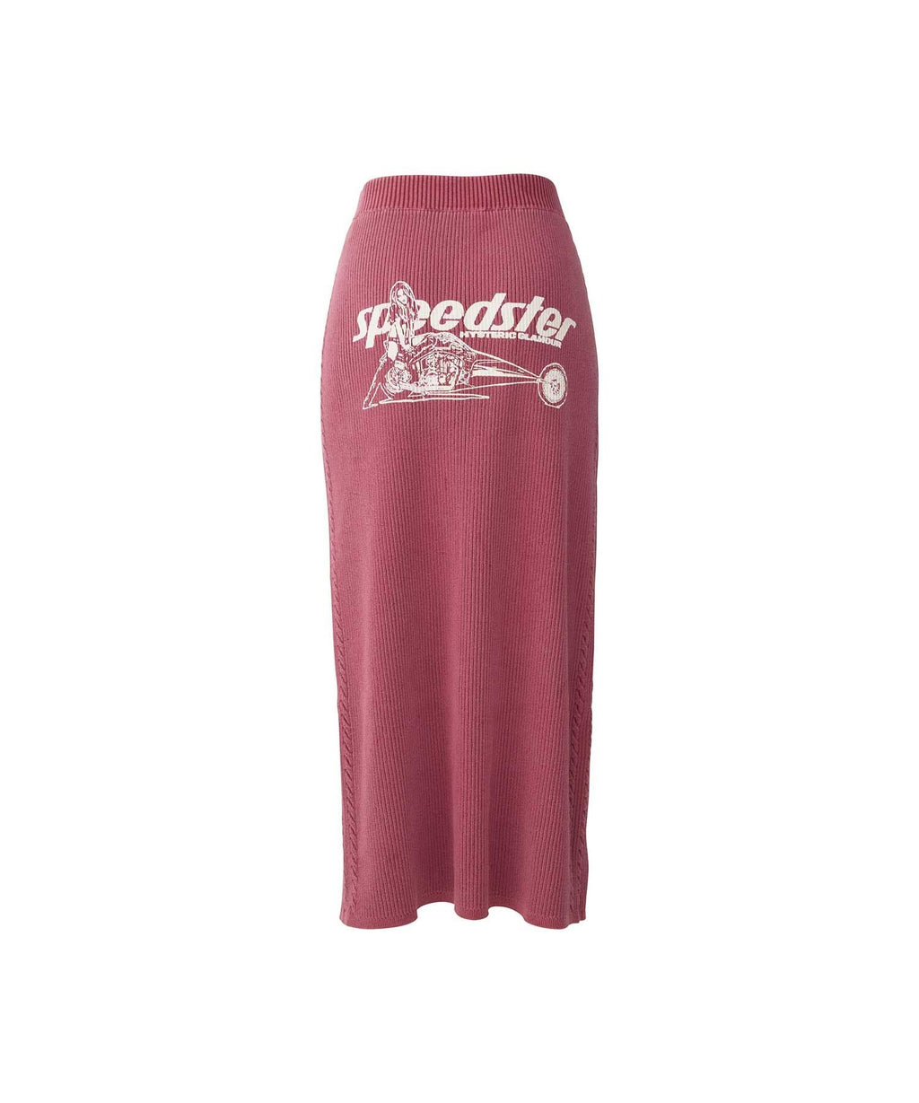 Speedster Front Zip Tight Skirt