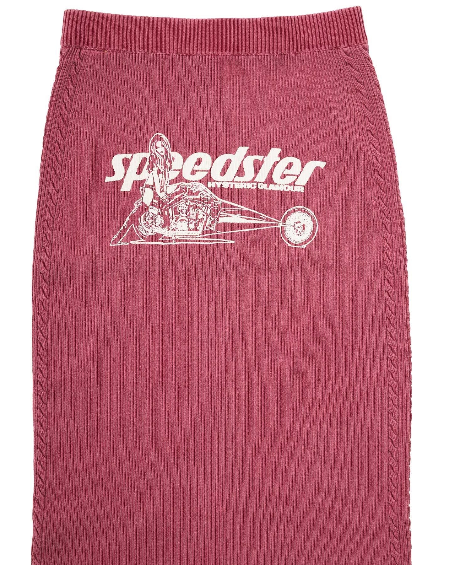 Speedster Front Zip Tight Skirt