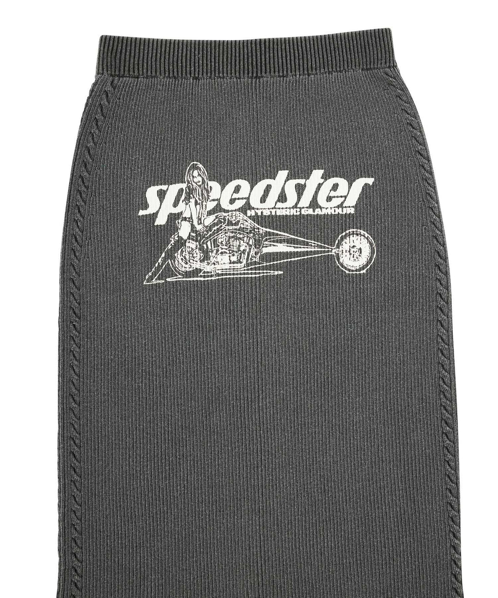 Speedster Front Zip Tight Skirt