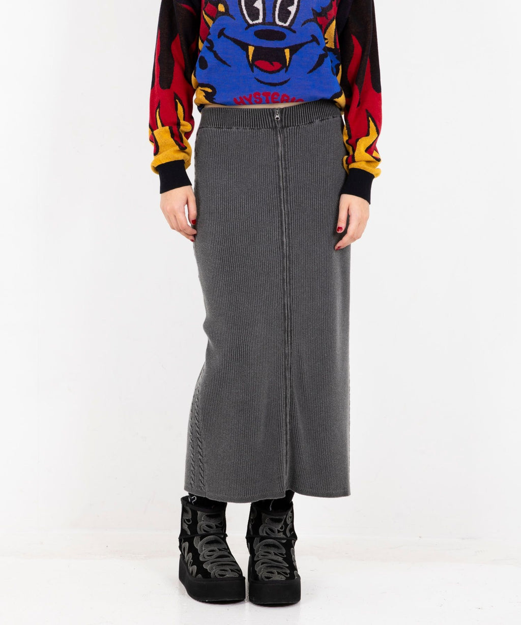 Speedster Front Zip Tight Skirt