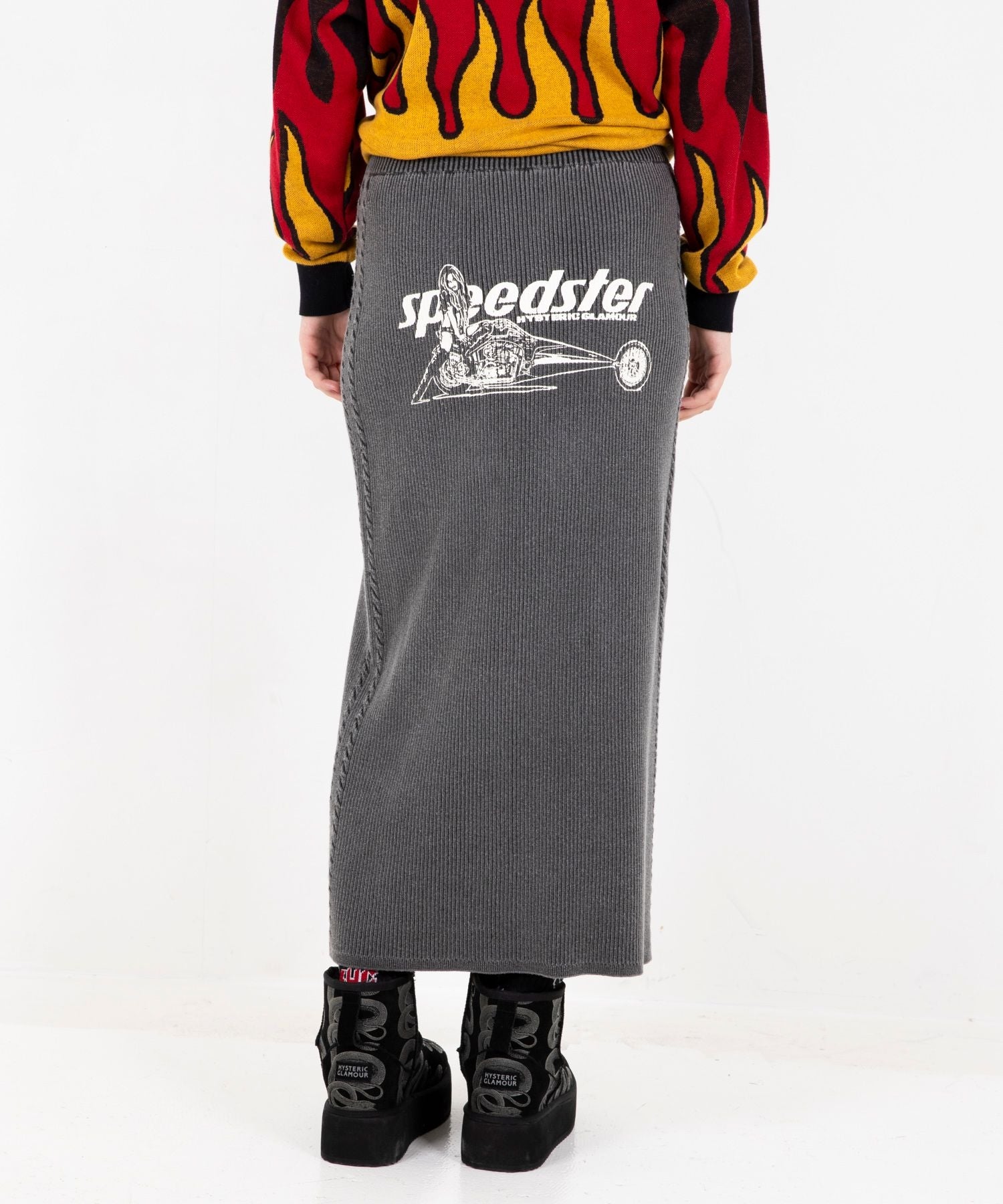Speedster Front Zip Tight Skirt