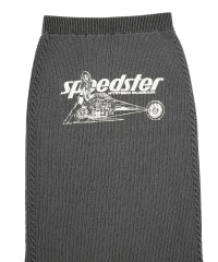 Speedster Front Zip Tight Skirt