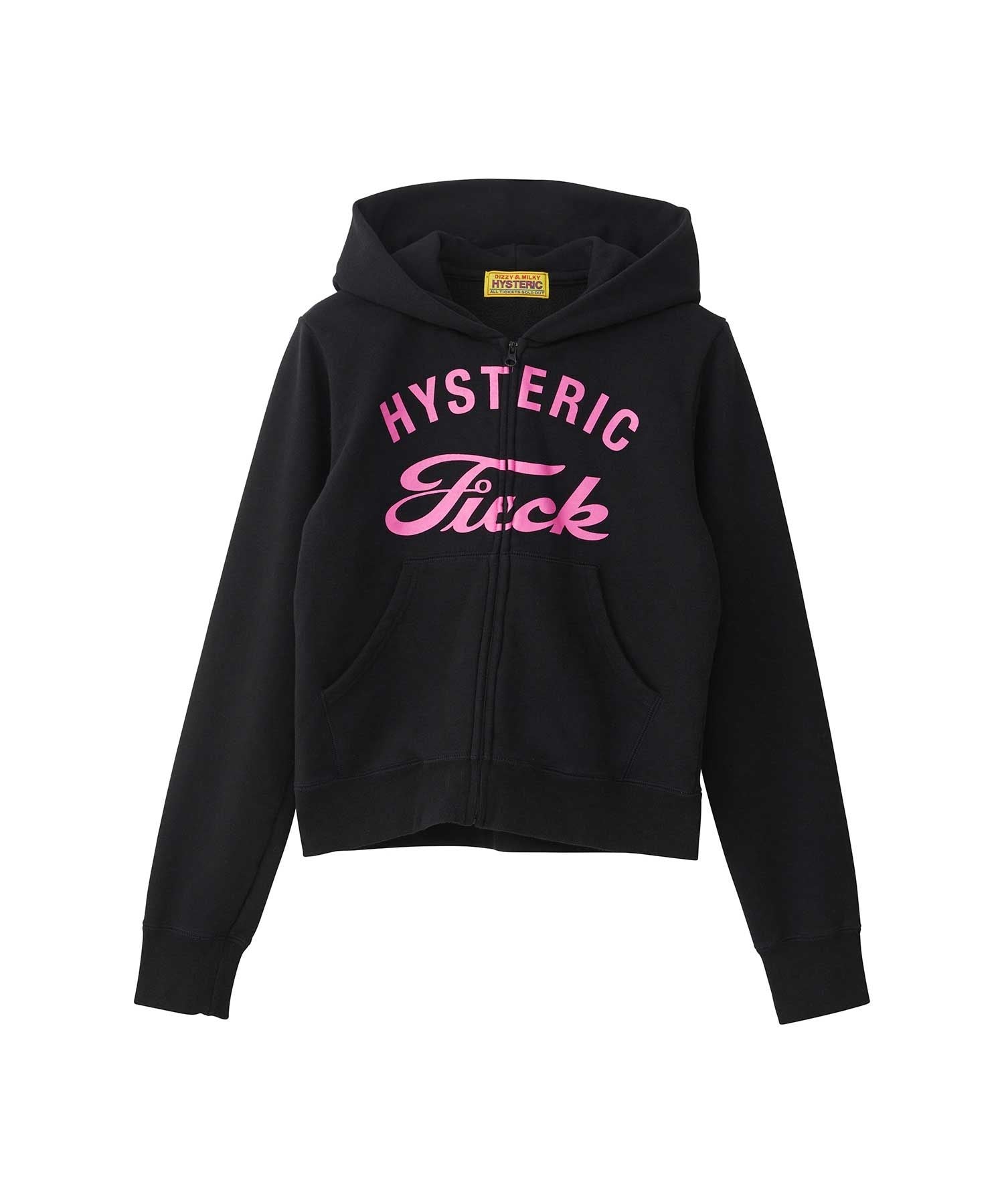 Hysteric Fuck Hoodie - Black