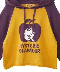 APPLE GIRL Knit Hoodie