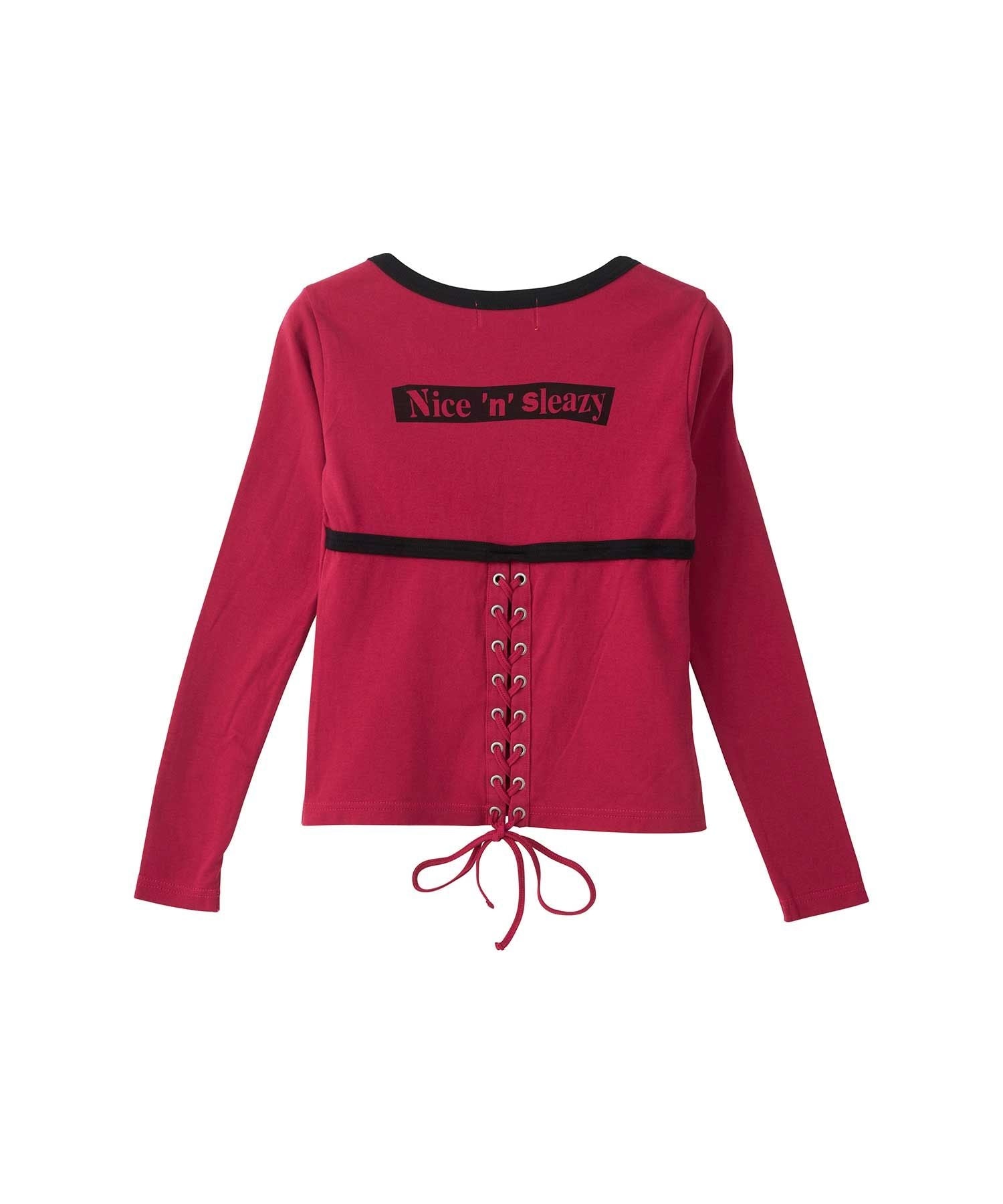 Bunny Girl Lace-Up Chibi T-Shirt