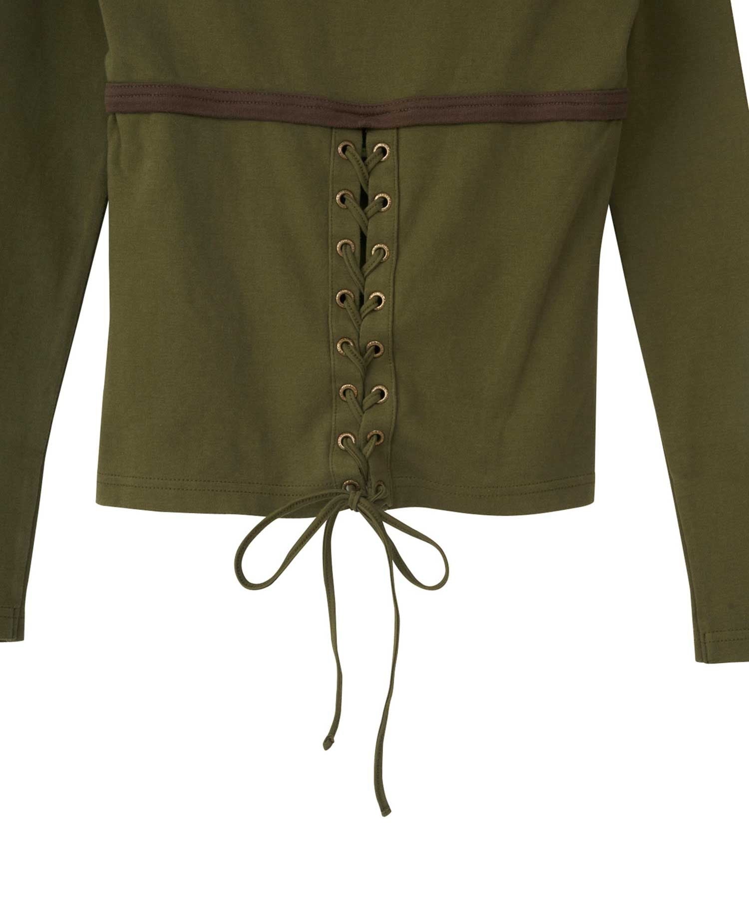 Bunny Girl Lace-Up Chibi T-Shirt